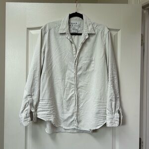Frank & Eileen Eileen Famous Denim Cream Button Down Shirt